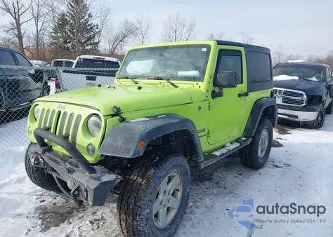 2017 Jeep Wrangler Sport 4X4 from USA, damaged, VIN 1C4AJWAG3HL548956
